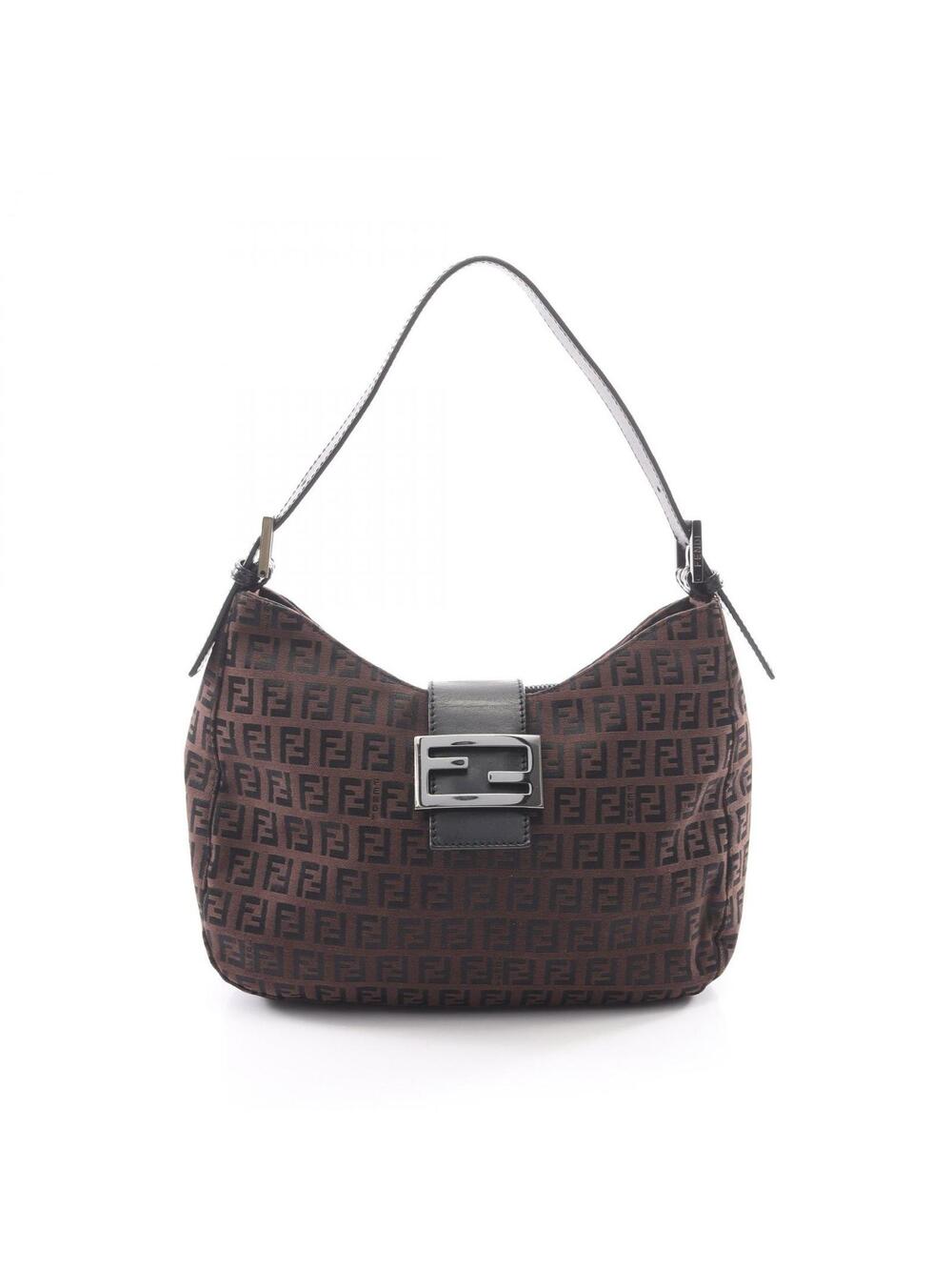 Fendi Zucchino Shoulder Bag Canvas #346548F15B